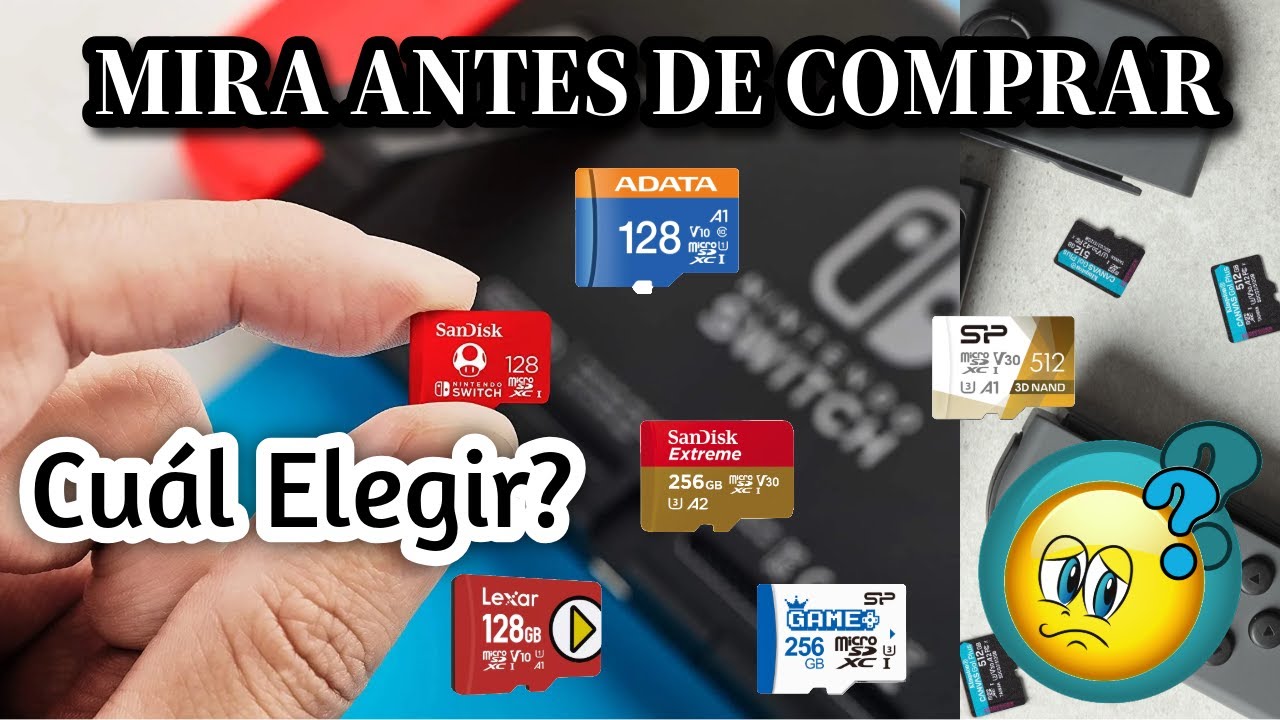 Cómo Elegir y Comprar una SD para Switch | Mira antes de comprar