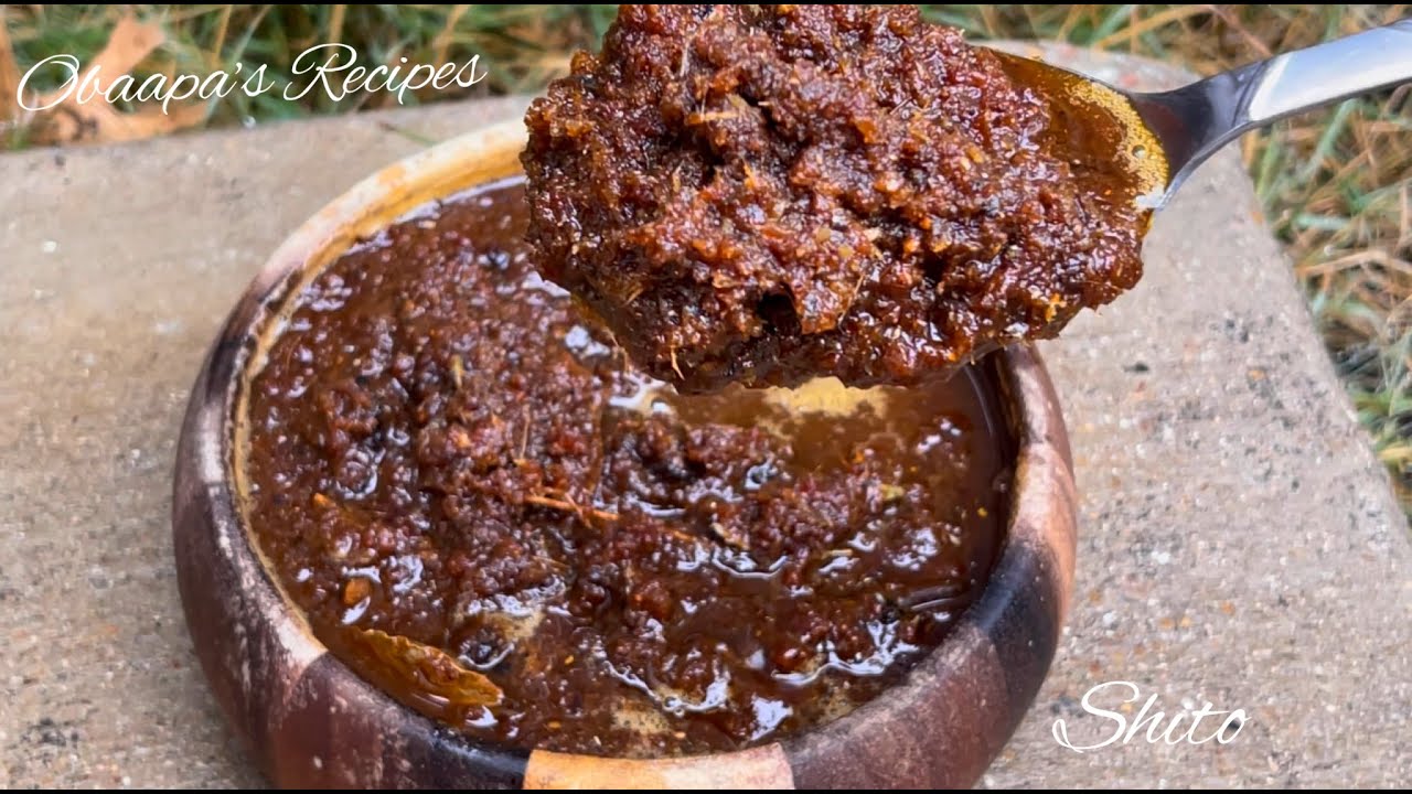How To Make Authentic Shito With The Secret Spice That Taste Same Like Back Home In Ghana!