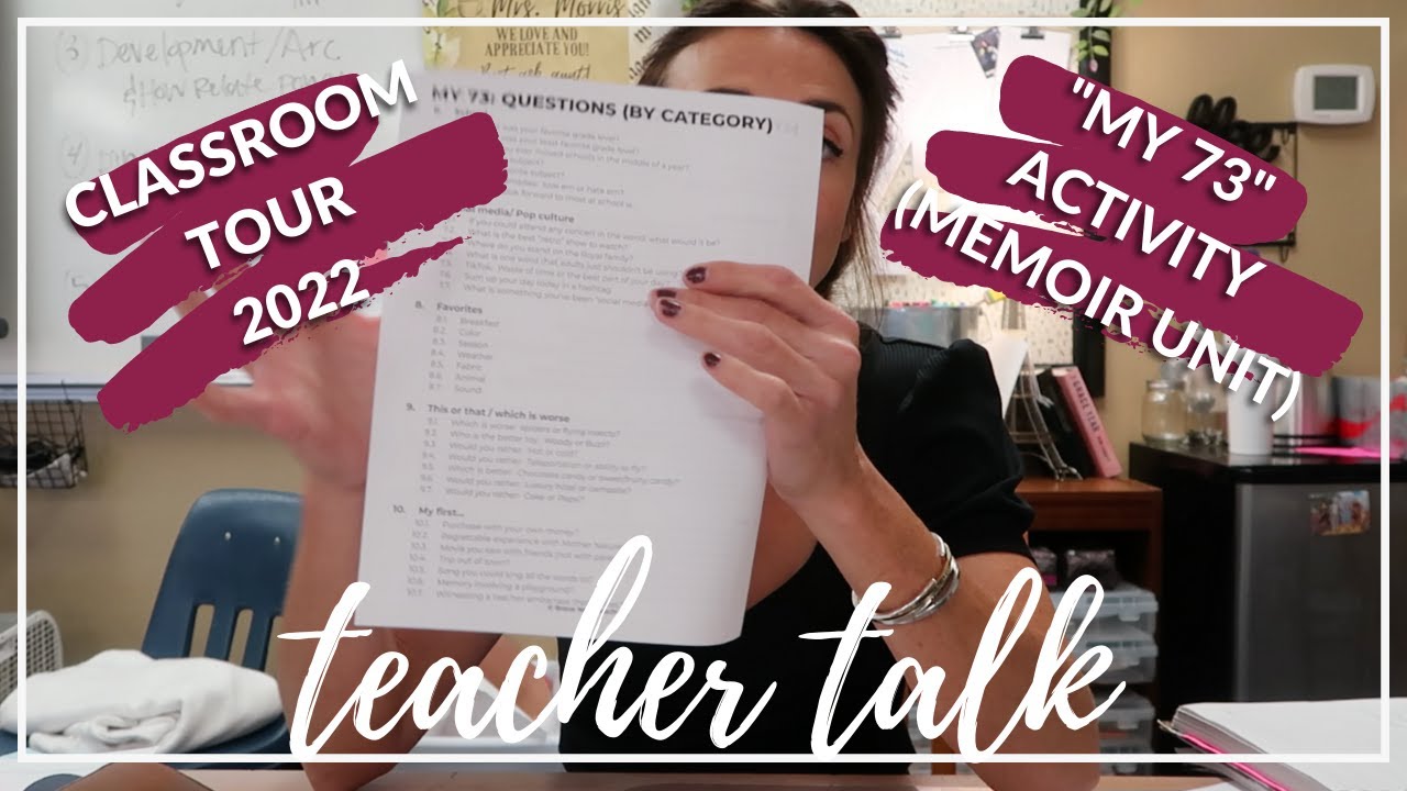 Classroom Tour 2022 & My 73 || High School Teacher