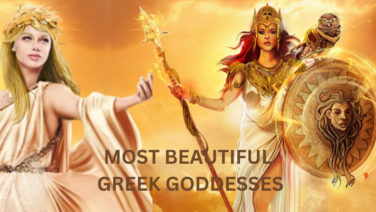 Top 10 Most Beautiful Greek Goddesses #greekmythology