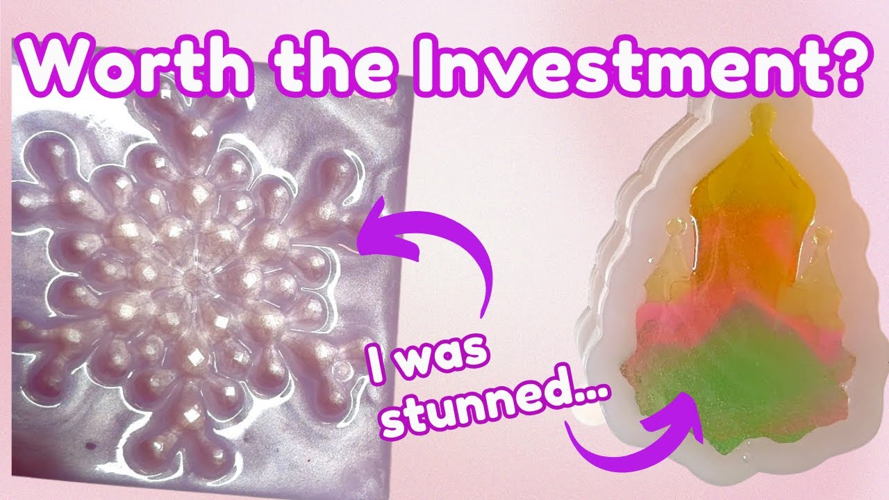 Epoxy Resin Makes These Molds SPARKLE!!  Trying New Molds from @intoresinInto Resin with a Twist!