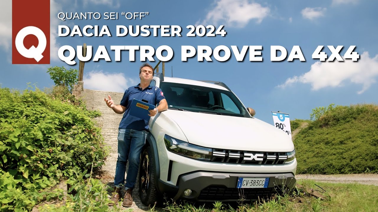 DUSTER 4X4: prova tecnica in FUORISTRADA | DACIA DUSTER Quanto sei 