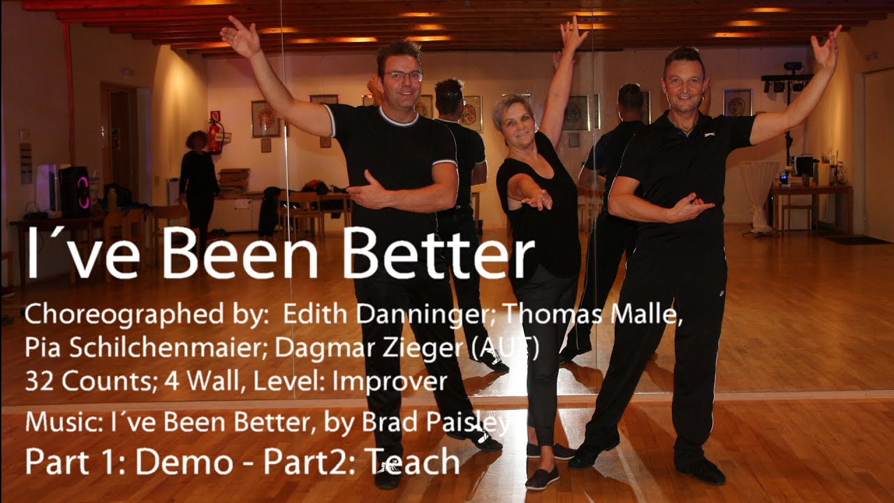 Linedance -  I´ve Been Better  -  Demo & Teach