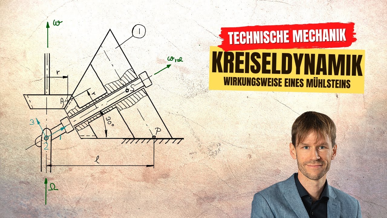 Kreisel als Mühlstein (Dynamik, Technische Mechanik)