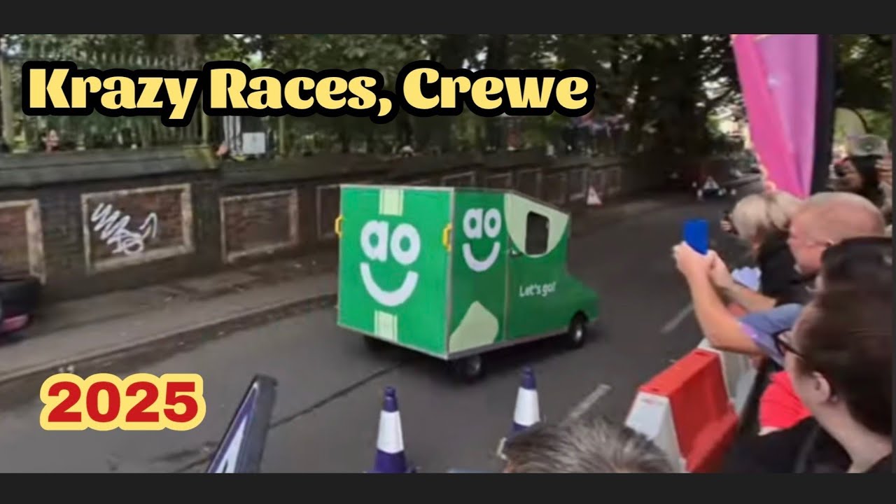 2025 Krazy Races in Crewe (livestream) #soapbox #racing