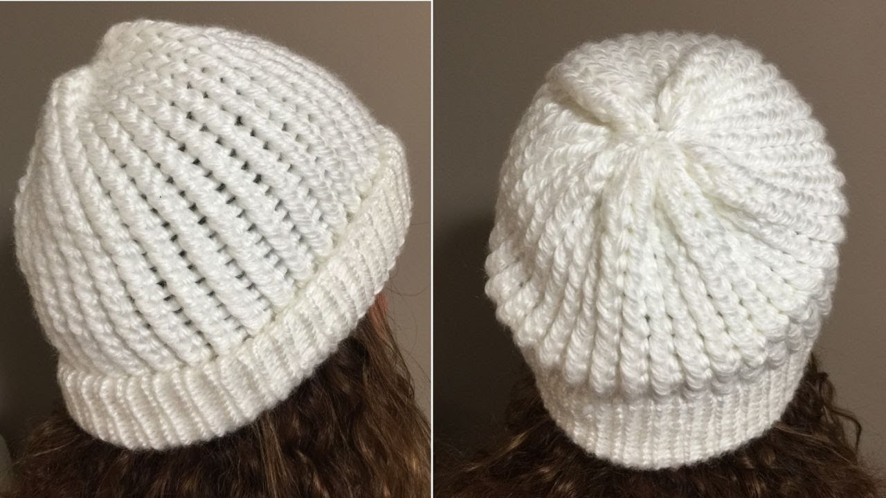 GORRO FACIL en Telar Circular Ideal para Principiantes
