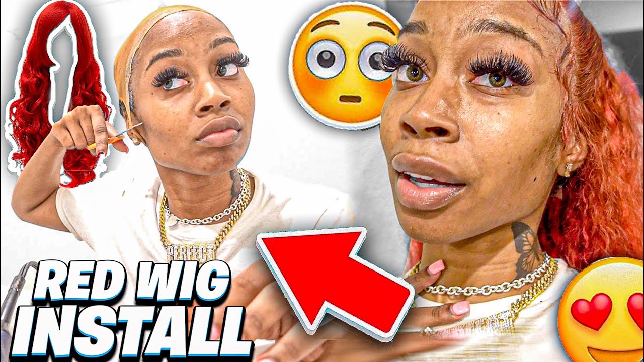INSTALLING MY WIG FOR THE FIRST TIME! FT. Prettyhairweave.