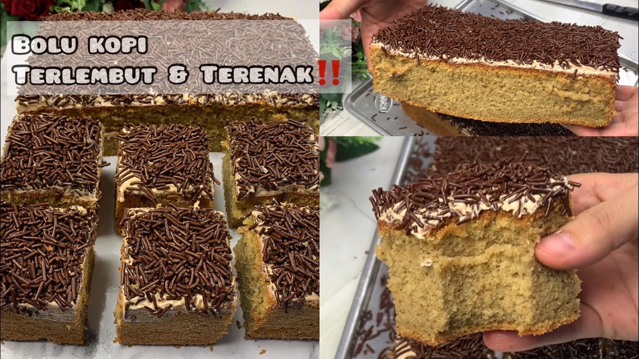 Bolu Kopi TerLEMBUT dan TerENAK‼️