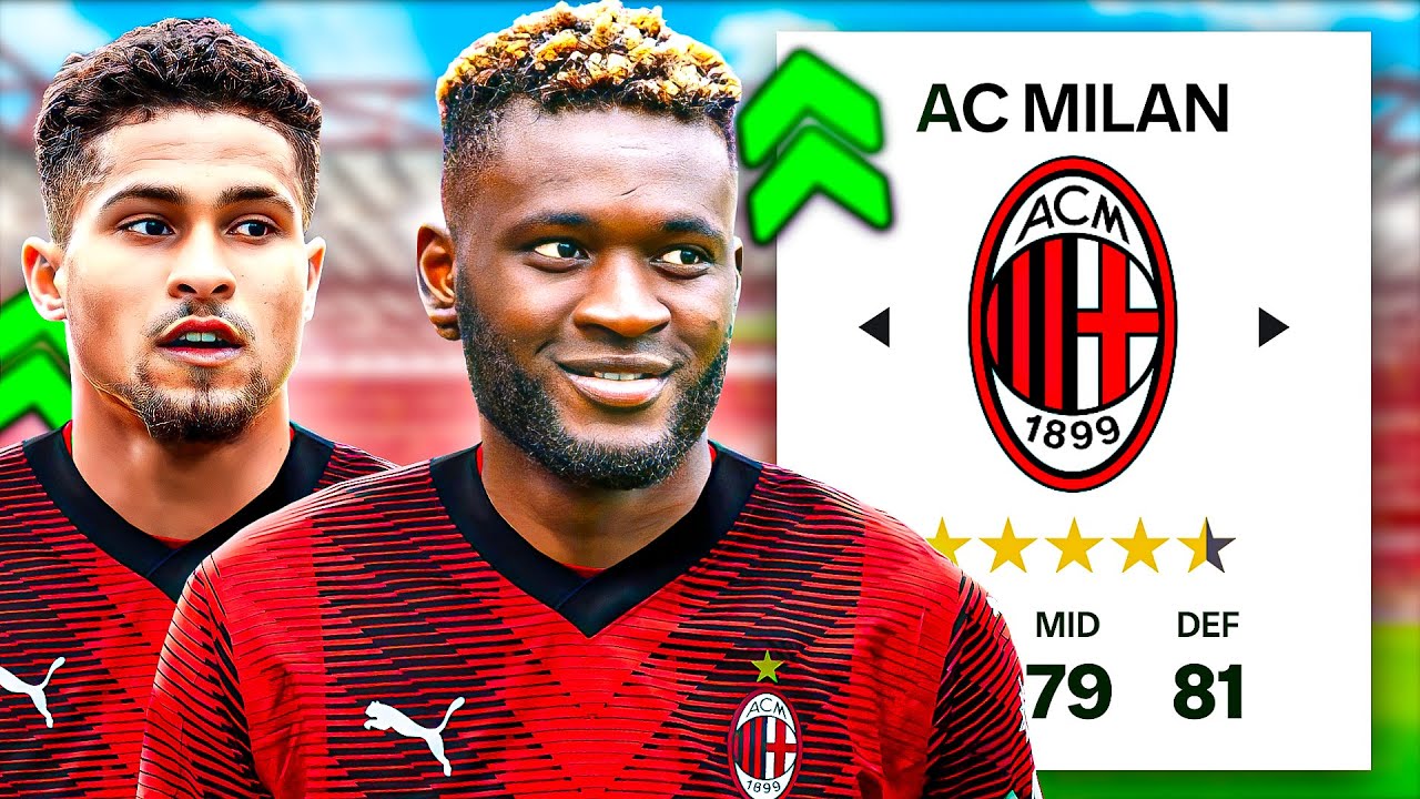 I Rebuild AC MILAN To Fix What Went Wrong! 😍