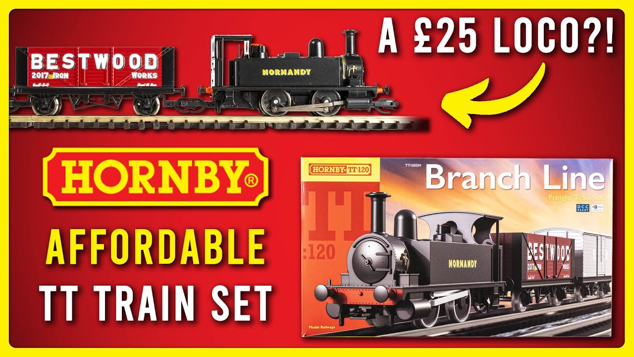 Паровозик дешевле 25 фунтов!? | Новый набор поездов TT от Hornby | Распаковка