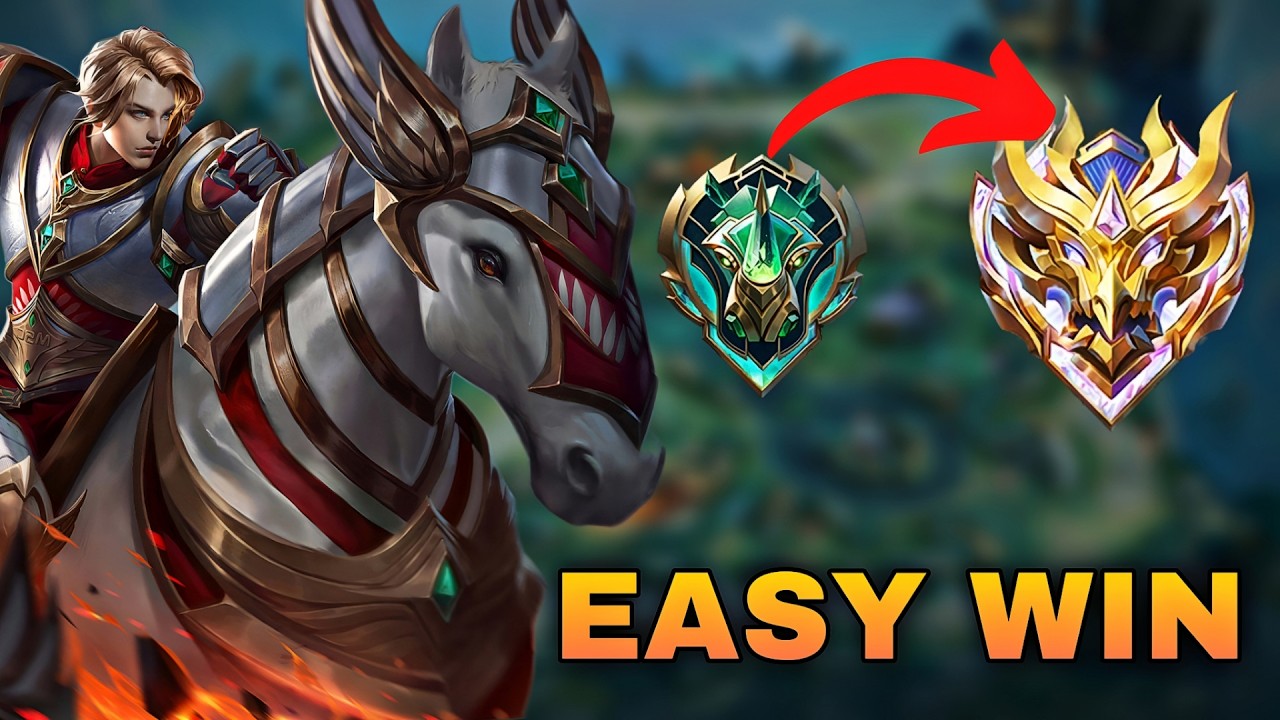 LEOMORD JUNGLE IS BROKEN | RANK UP FAST WITH LEOMORD JUNGLE ( NO TEAM NEEDED ) | MLBB
