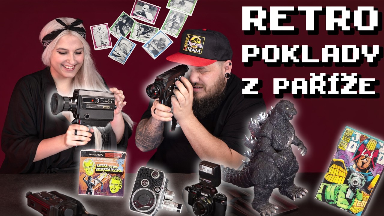 Co jsme ulovili na blešáku v Paříži? Procházíme retro poklady a analogové fotky z nečekaného výletu