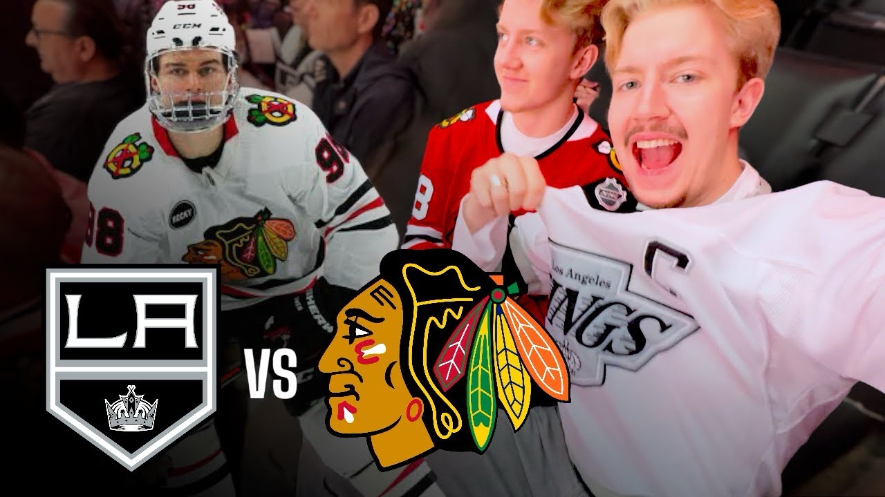 VLOGG - KINGS VS BLACKHAWKS (19 mars 2024)