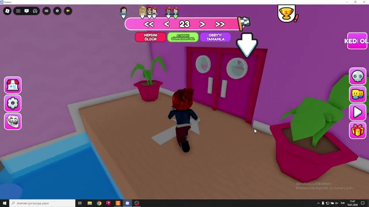 Hello Kitty'nin Evinden Kaçma Roblox