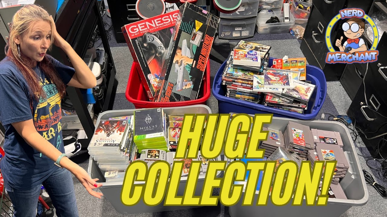 He’s selling his whole collection!