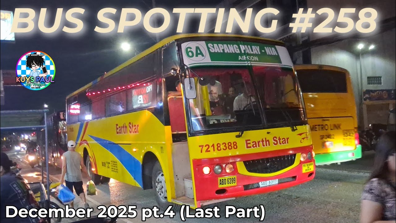 Bus Spotting/Hunting #258 || DECEMBER 2025 BUS SPOTTING COMPILATION PART 4 (LAST PART)