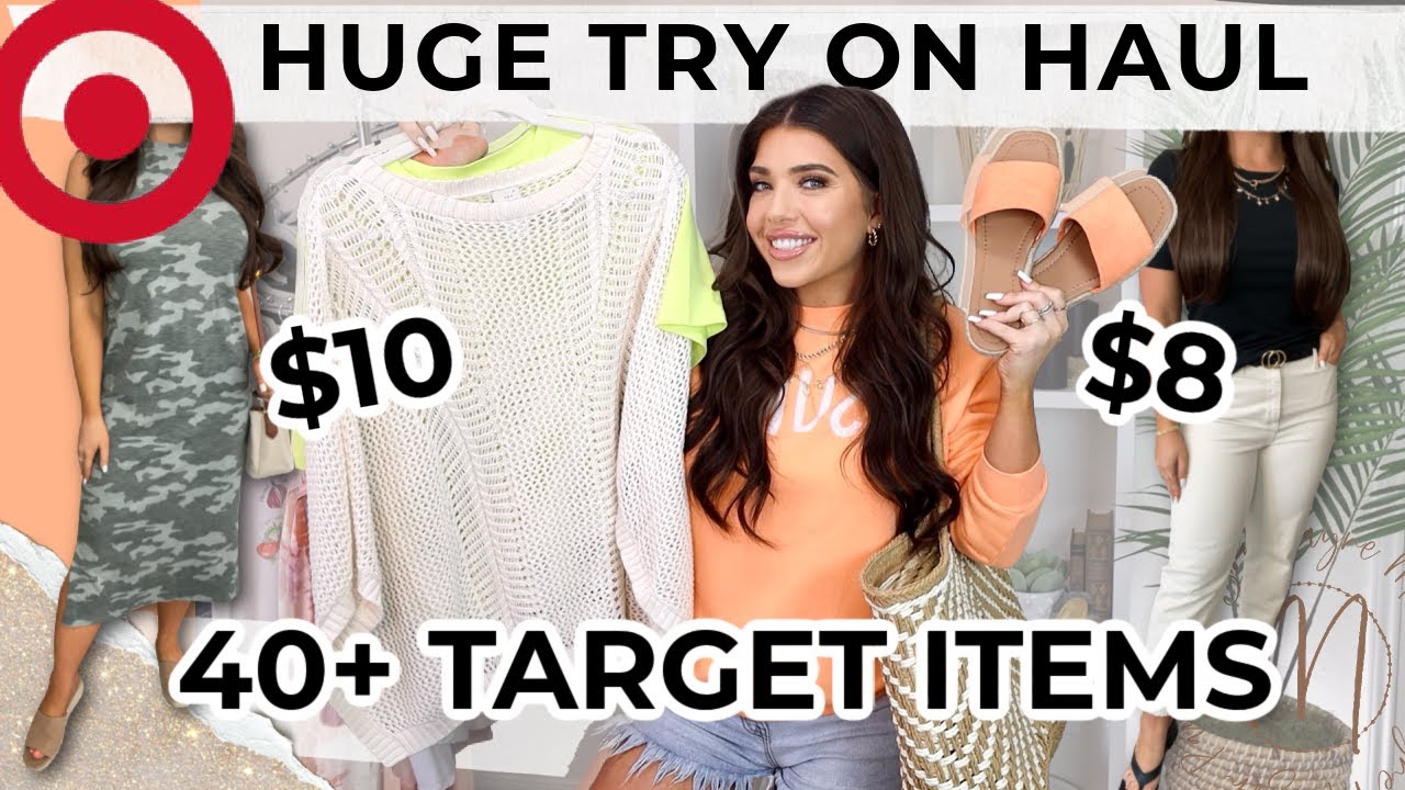 HUGE TARGET HAUL | Target Clothing Try On Shopping Haul | Affordable Haul | Summer 2021