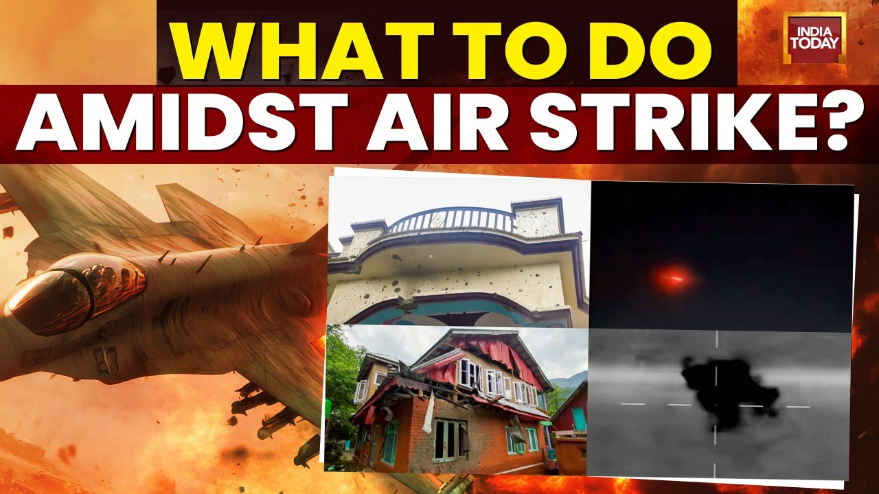 What You Should Do During Air Strikes? | India Pak Conflict | Civil Defence | Pakistan | India
