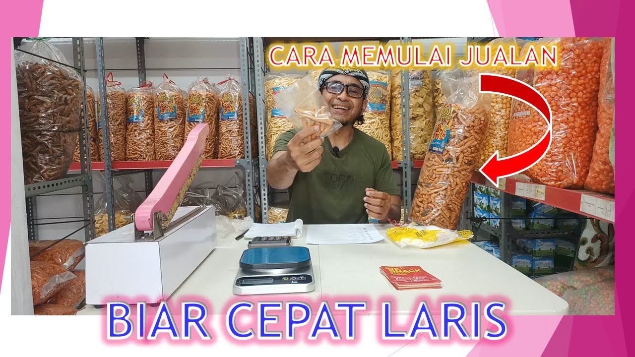 CARA MEMULAI JUALAN DENGAN MUDAH || PELUANG BISNIS SNACK BASRENG STIK JUAL 2000an #part1
