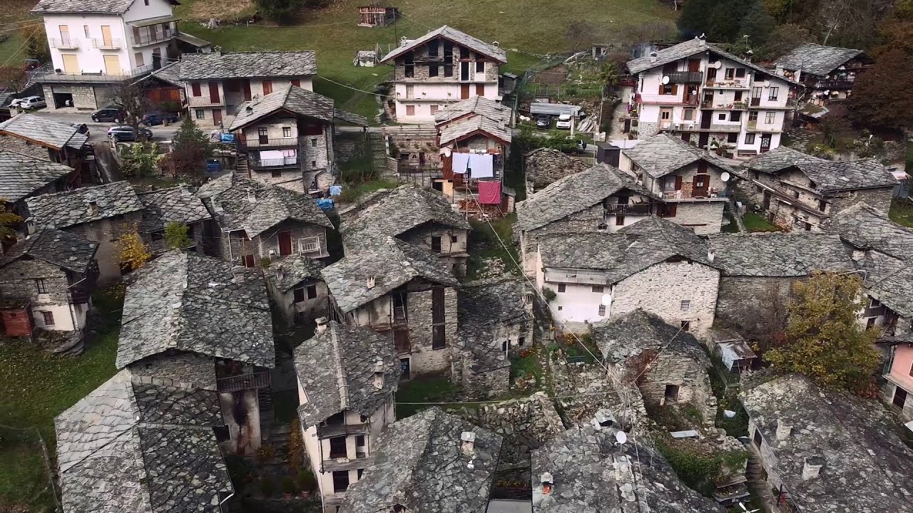 Vrù - video con drone Borghi montagna,Paesi Fantasma,Luoghi abbandonati.