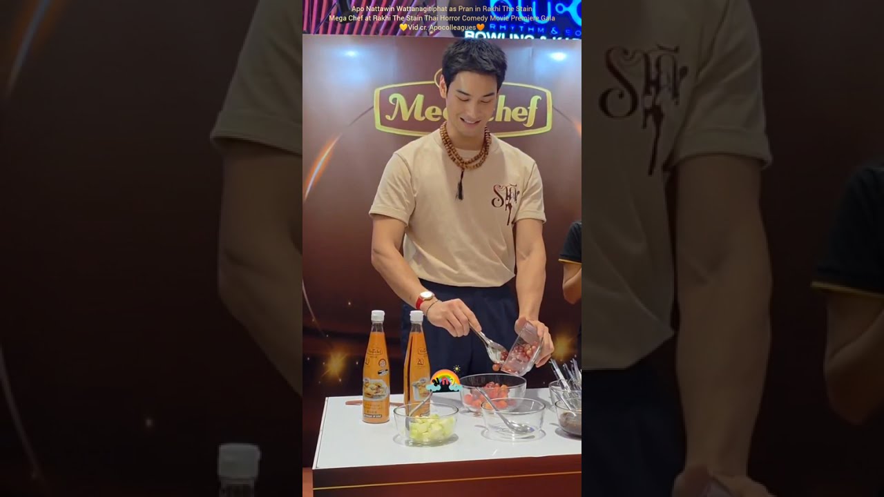 Megachef Thai Salad Bowl prepared by Apo Nattawin Wattanagitiphat @ Rakhi The Stain Premiere Gala 💛