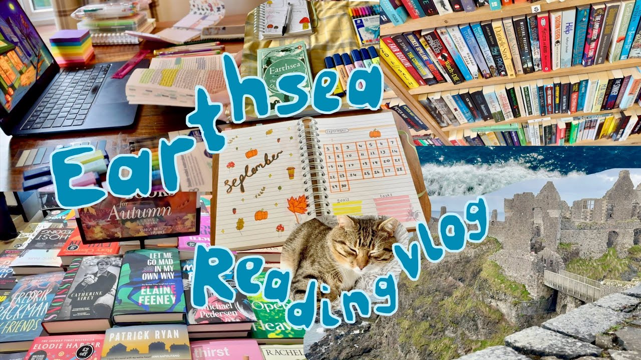 READING VLOG 🌊📖 Reading Earthsea and going to Ireland 🇮🇪 enjoying the cosy seasons 🍂