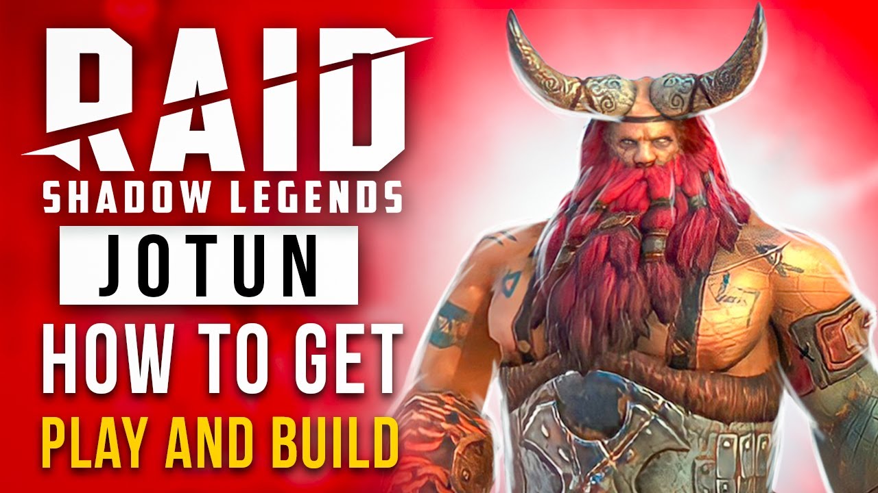 🌋JOTUN Raid Shadow Legends Free | How to get epic champion | JOTUN build and Promo Code 🌠🎁