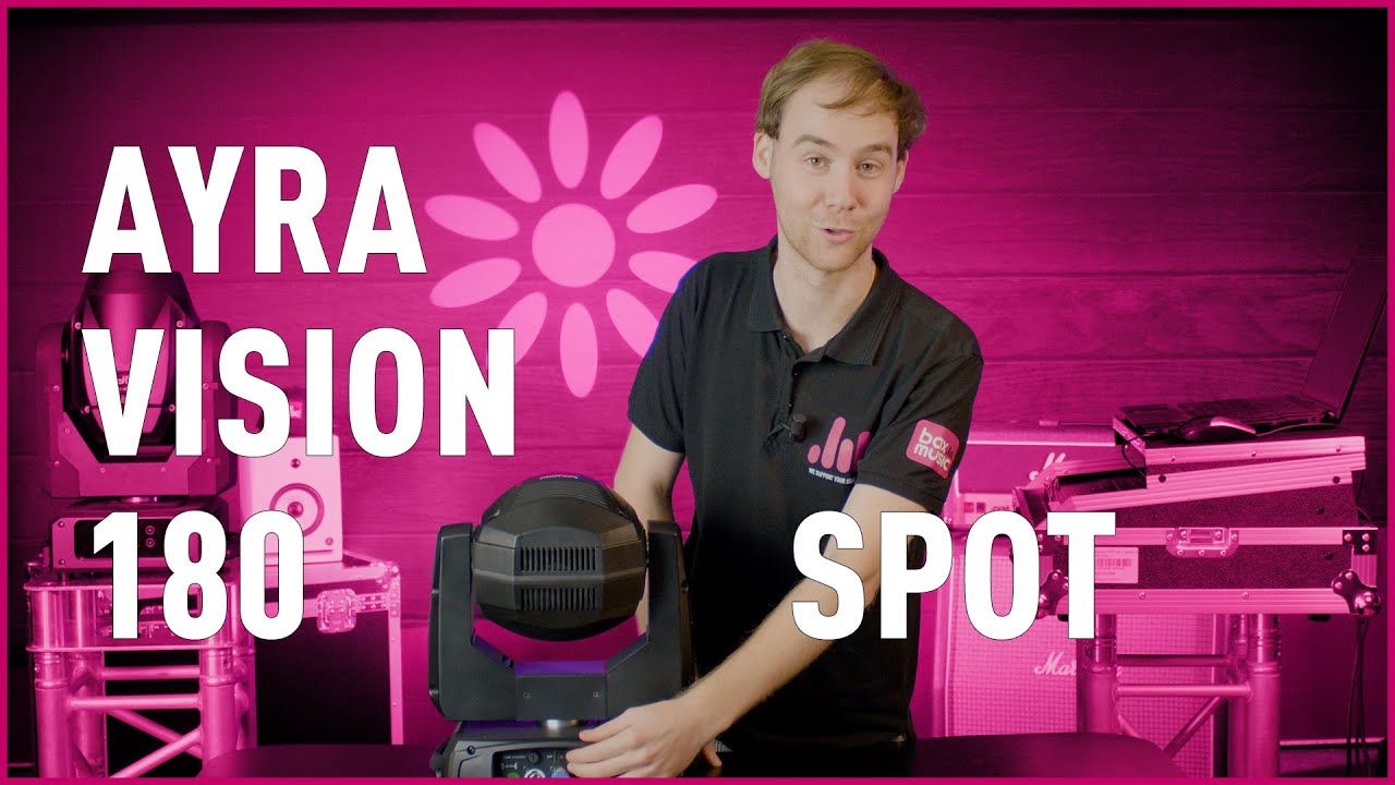 Ayra Vision 180 Spot LED Movinghead | Bax Music