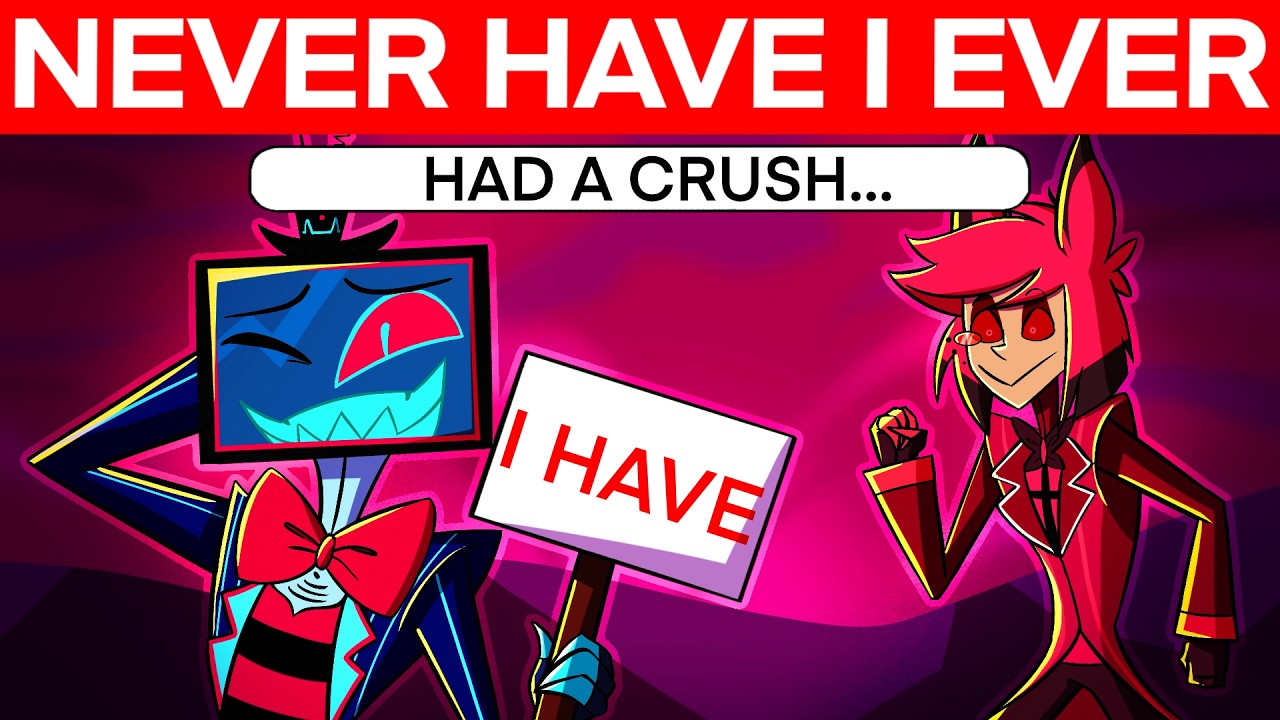 ALASTOR Hosts THE VEES in NEVER HAVE I EVER in Hazbin Hotel VRChat
