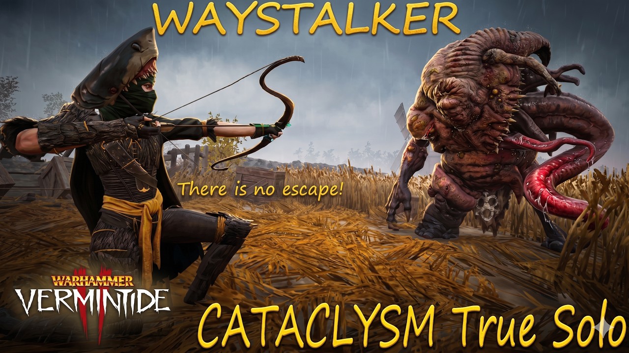 Waystalker - Cataclysm True solo - Sword Dagger/Hagbane - Against the Grain - Warhammer Vermintide 2