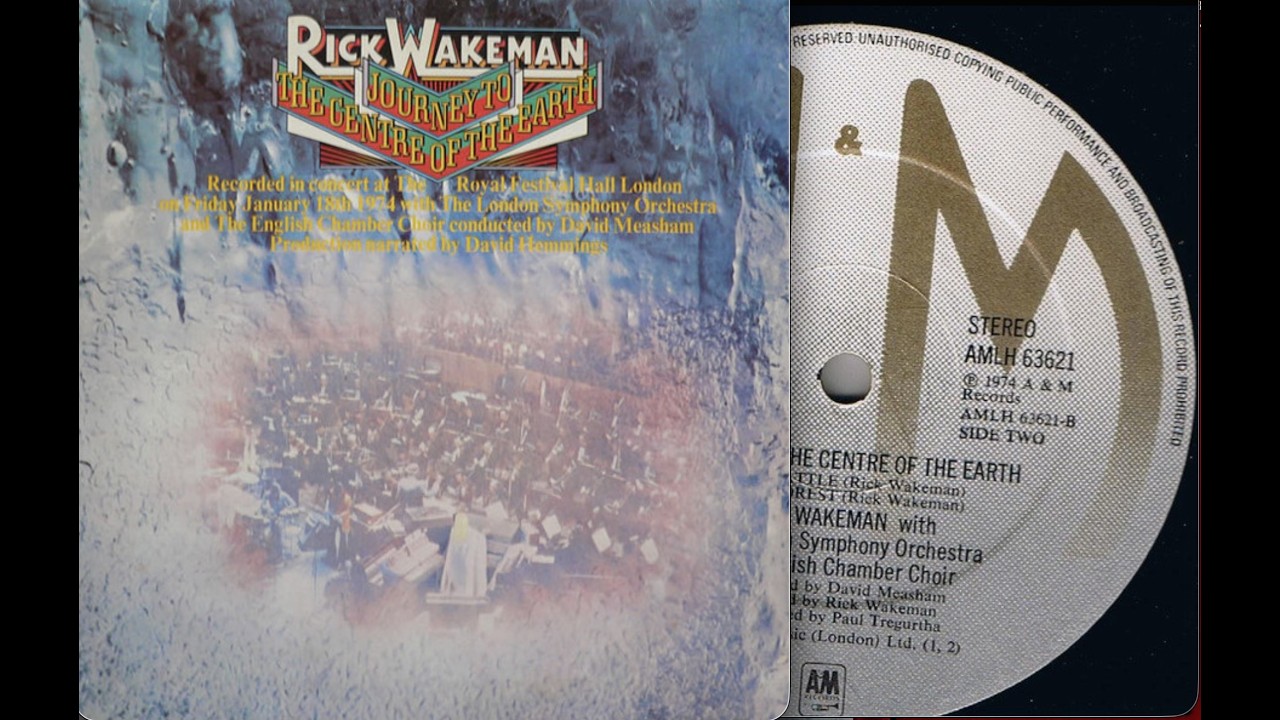 Rick Wakeman - 2nd UK press - Journey To The Centre Of The Earth - side 1
