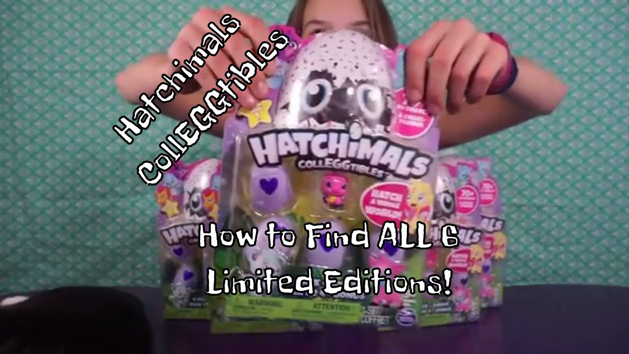 *LIMITED EDITION FIND* We found all 6 Hatchimals Limited Editions! Find out how!