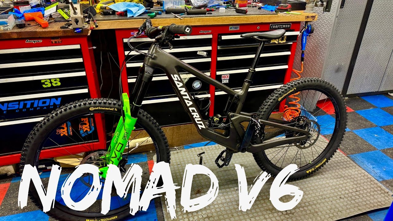 |Ep 46| Santa Cruz Nomad V6 1st Impression | The Ultimate Enduro Machine? |Pt 1|