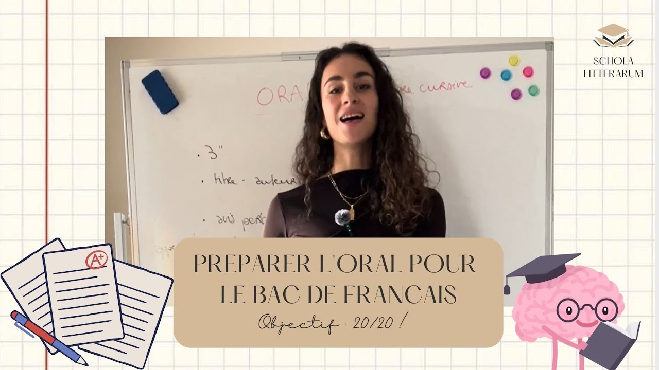 PREPARER L'ORAL POUR LE BAC DE FRANCAIS