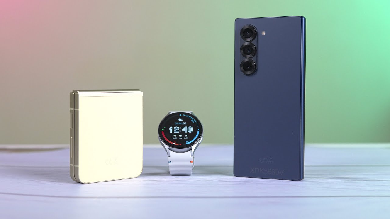 နောက်ဆုံးထွက်ထားတဲ့ Galaxy Z Fold 6 , Galaxy  Z Flip 6 နဲ့ Galaxy Watch 7 မှာဘာတွေပိုမိုက်လာလဲ ?