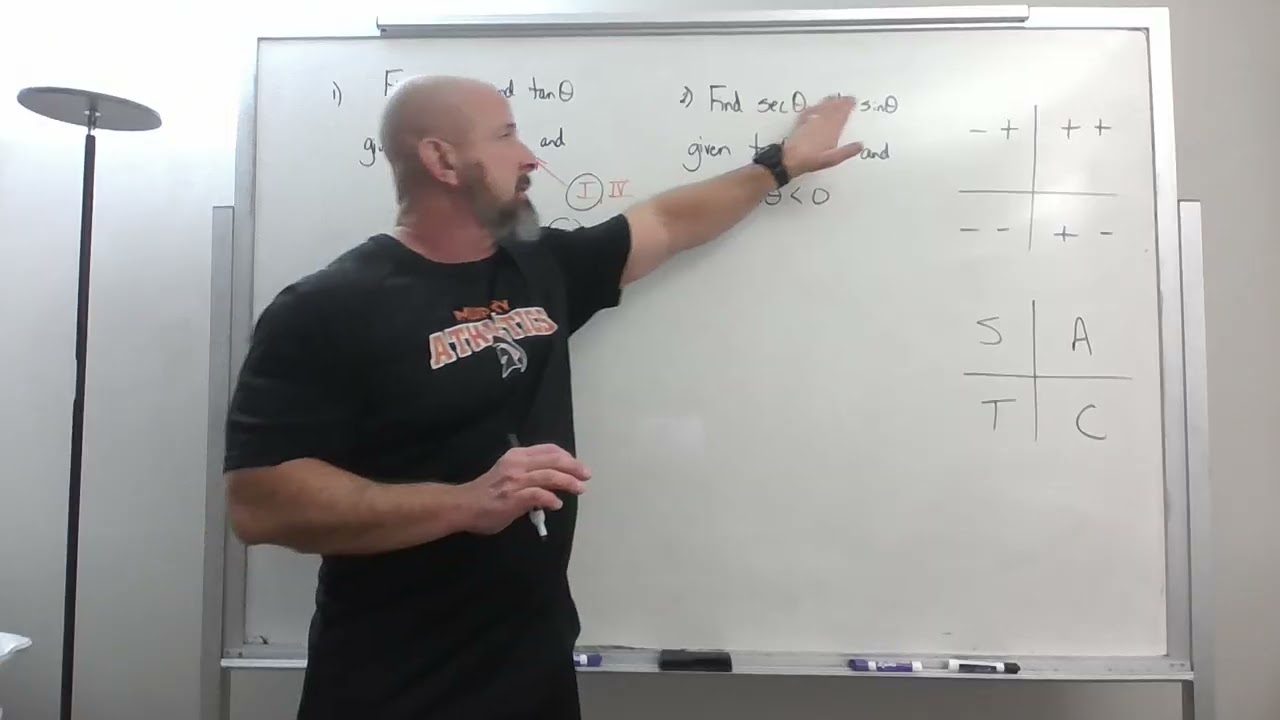 Finding trig value given other trig information