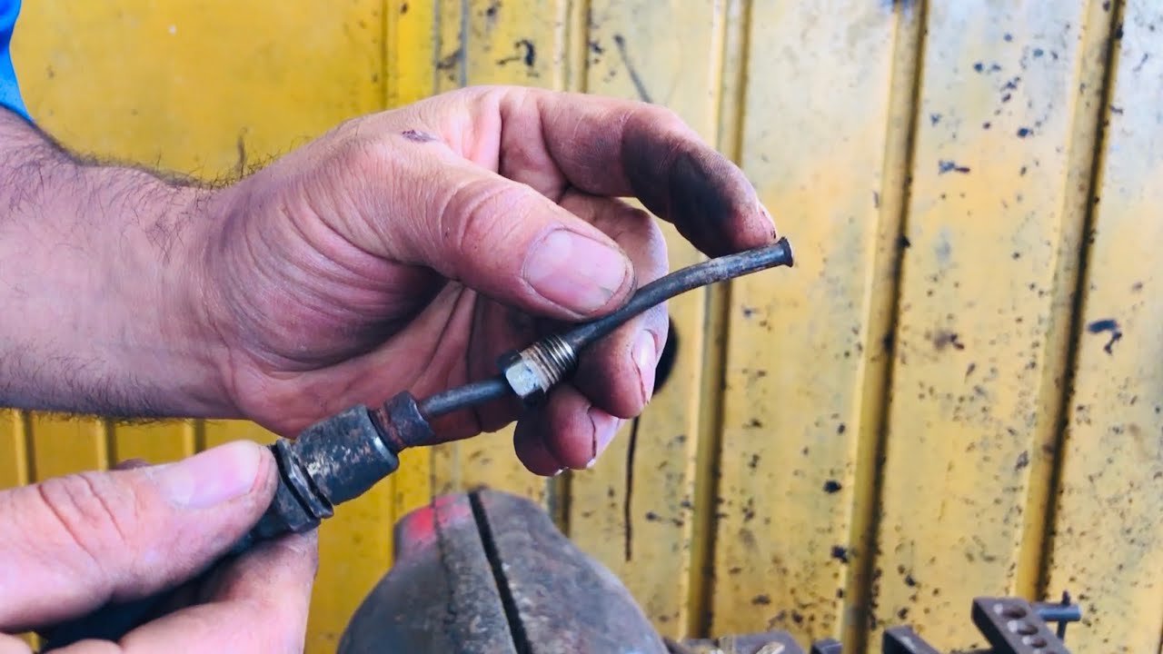 Fuga de líquido de frenos, reparación de tubos