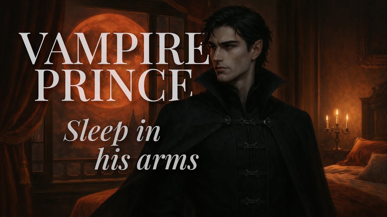 Enemies to Lovers | You're Safe as He Watches Over You | Vampire Prince Sleep ASMR