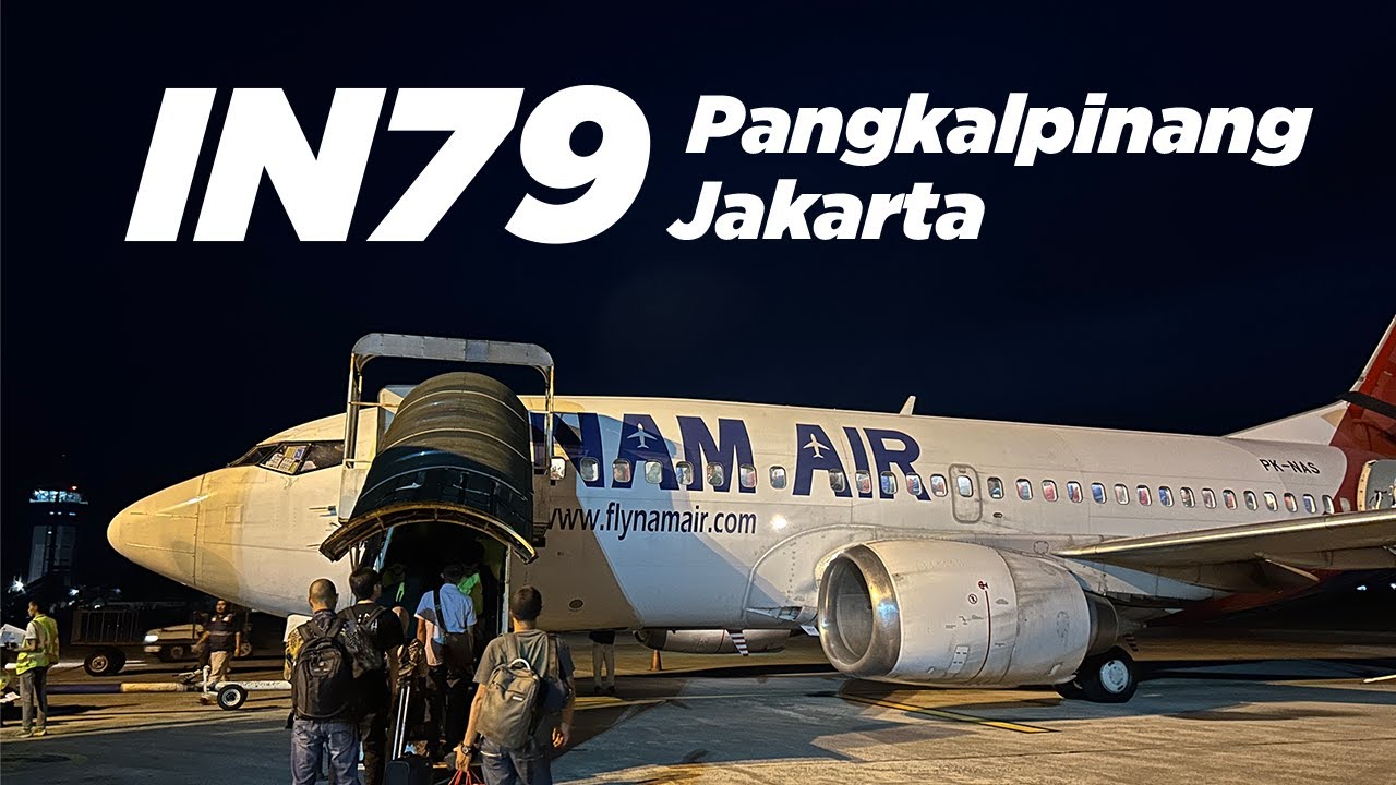 Mencoba Naik Pesawat Nam Air IN79 Pangkalpinan ke Jakarta