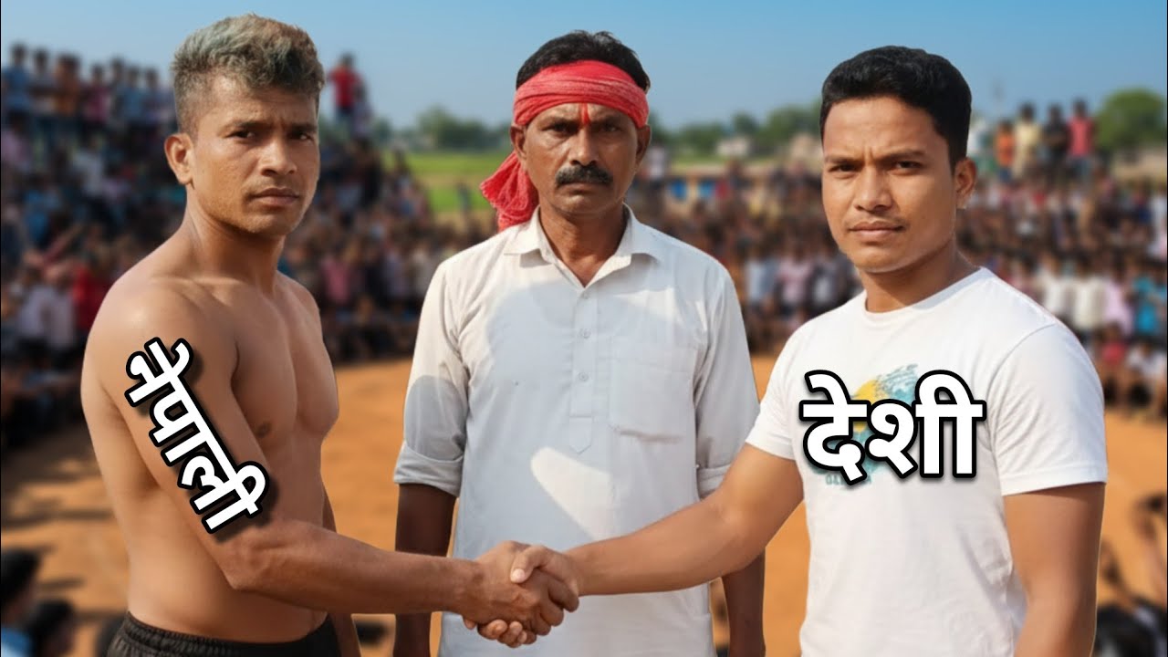 Gunga Thapa 🇳🇵 vs Desi Pehalwan 💥 Full Kushti Match | Kaun Jeeta? 😱