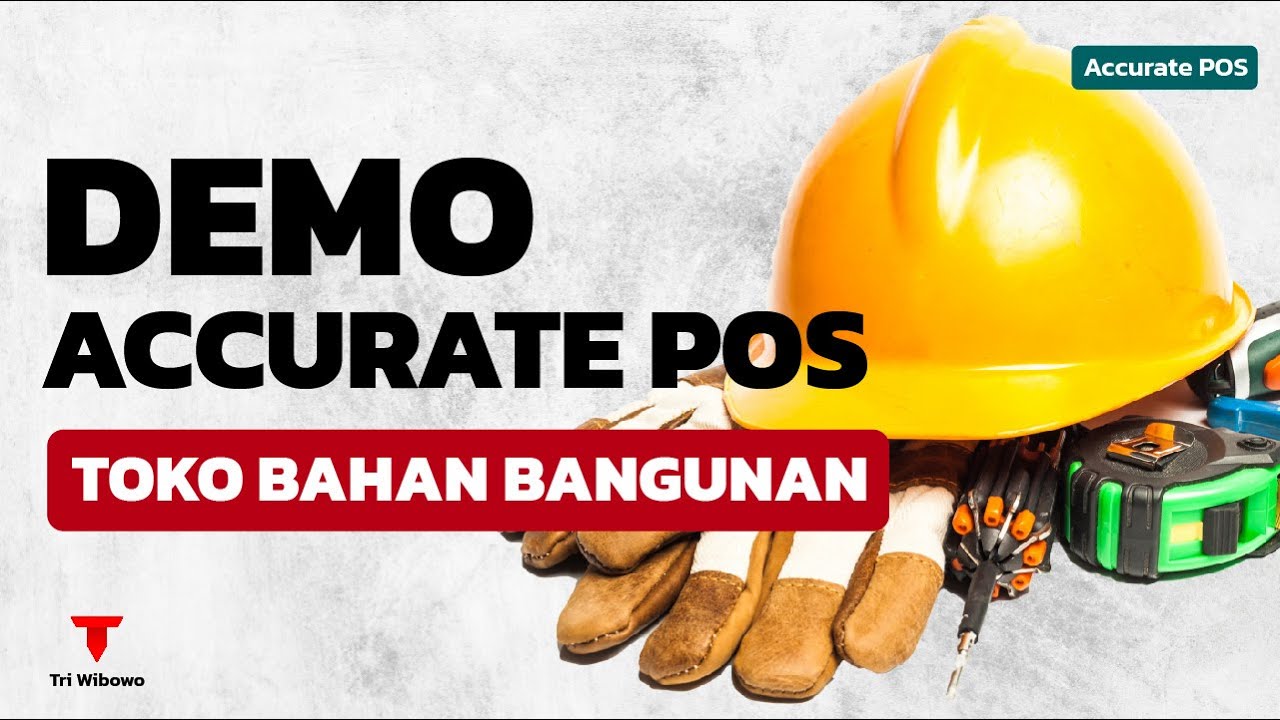 Demo Accurate POS Untuk Toko Bahan Bangunan - Aplikasi Kasir Android
