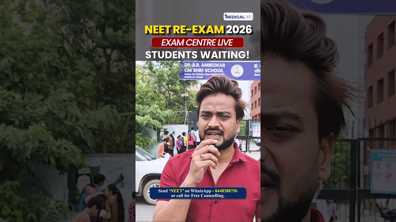 LIVE from NEET Centre 🔴 | NEET Students' Reaction 😳 | Facilities Outside NEET Centre! | NEET 2026