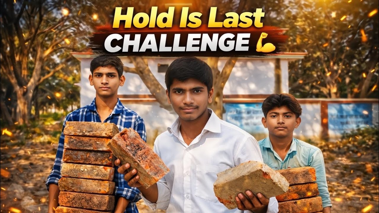 Hold Is Last Challenge 💪 | Brick Strength Challenge 🔥 Last Tak Kaun Tikega?