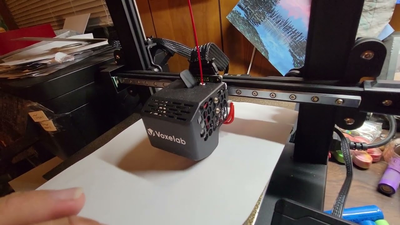 Процедура запуска Voxelab Aquila D1 (это необходимо делать каждый раз!)