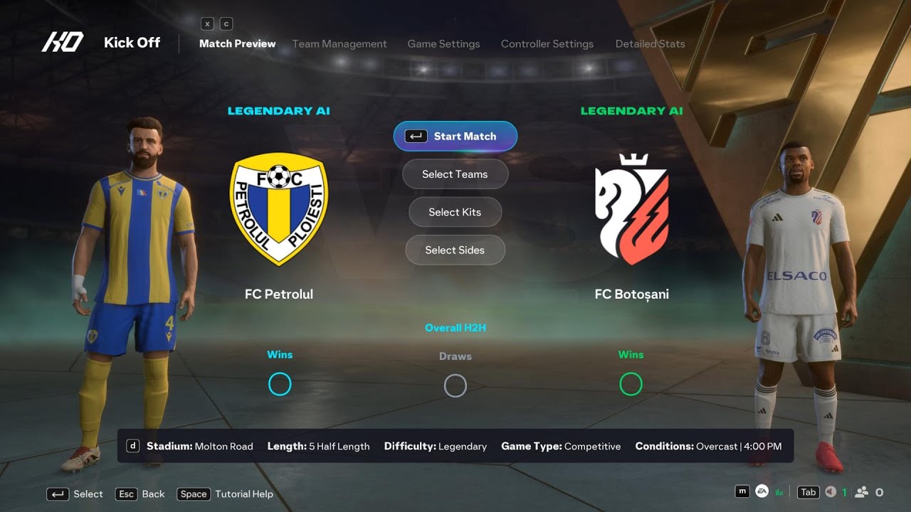 Petrolul Ploiești vs FC Botoșani | Superliga | EA FC 26 | Simulare