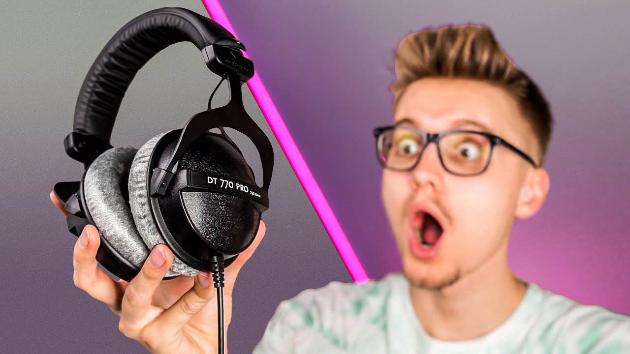 NAJLEPSZE SŁUCHAWKI STUDYJNE DO PRACY! NA ŚWIECIE! 😮 BEYERDYNAMIC DT 770 PRO 🎧