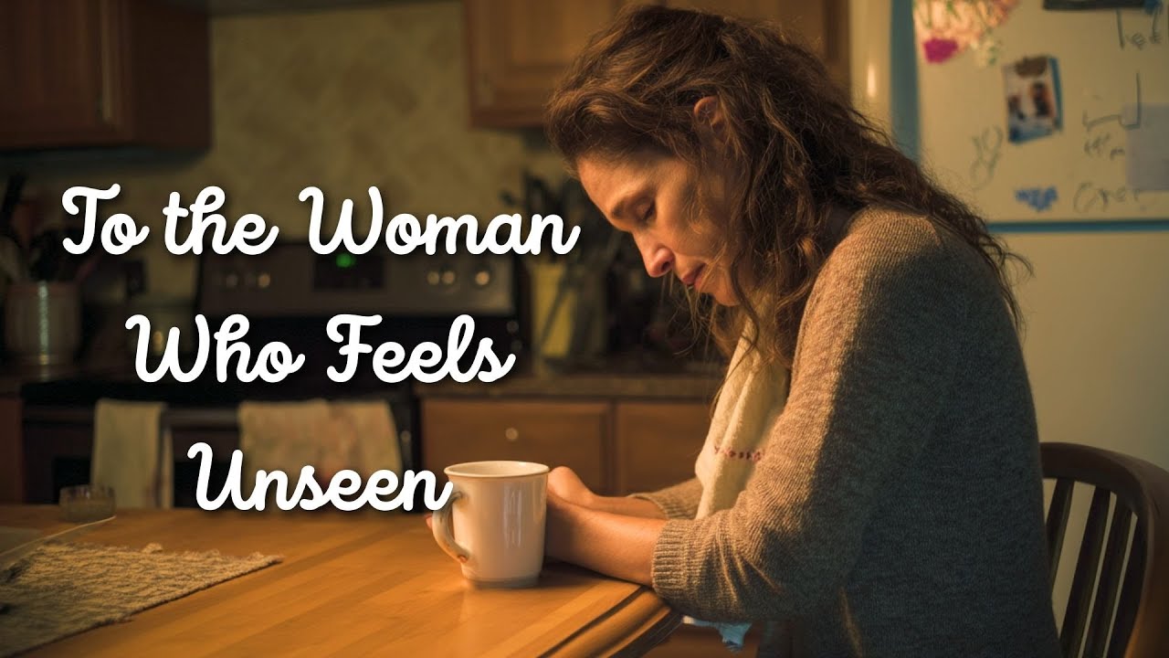 To the Woman Who Feels Unseen by Everyone