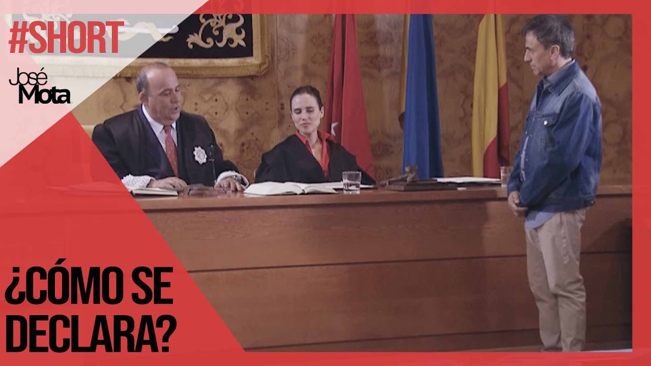 &iquest;C&oacute;mo se declara el acusado? | Jos&eacute; Mota #Short