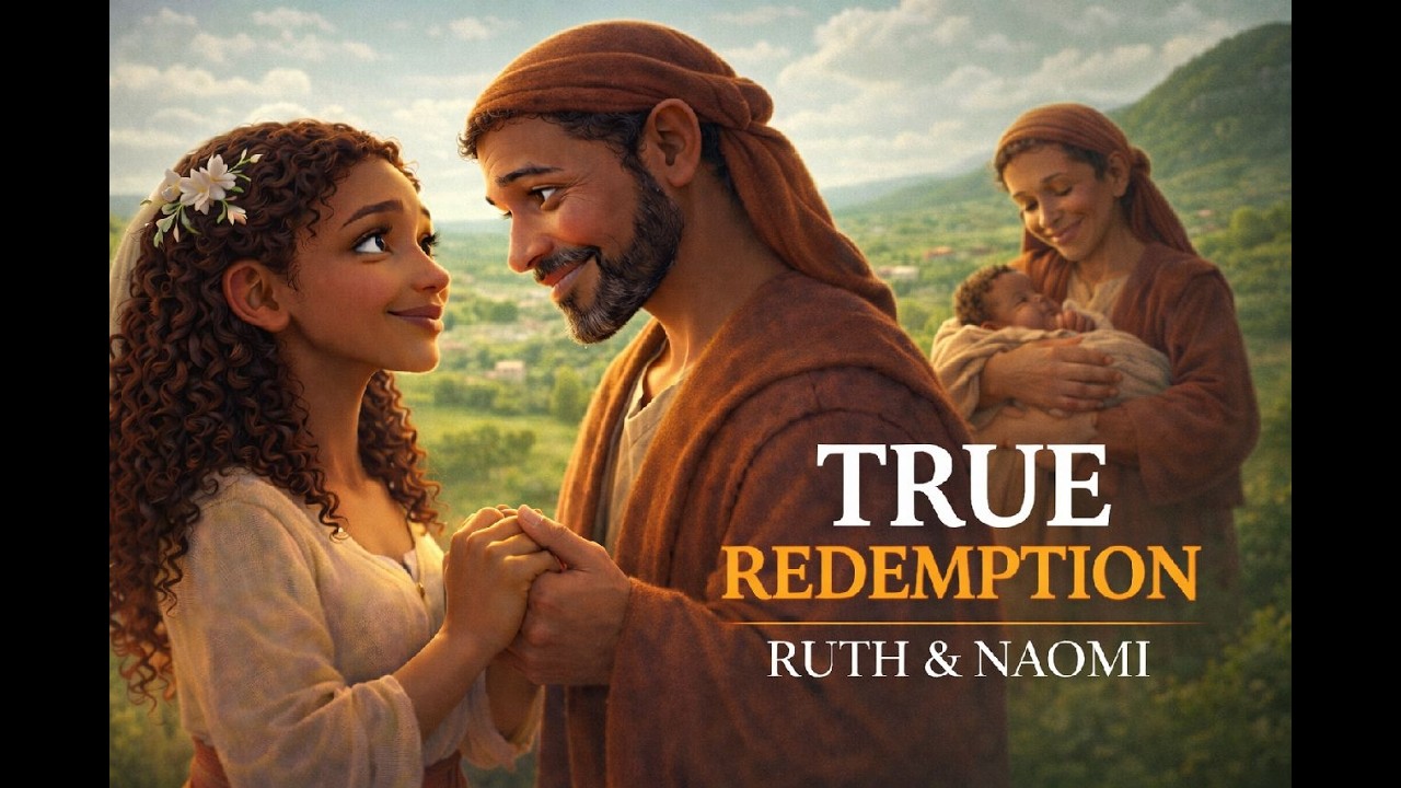 Ruth & Naomi: From Bitterness to Blessing | Full Bible Story With Moral Lessons.
