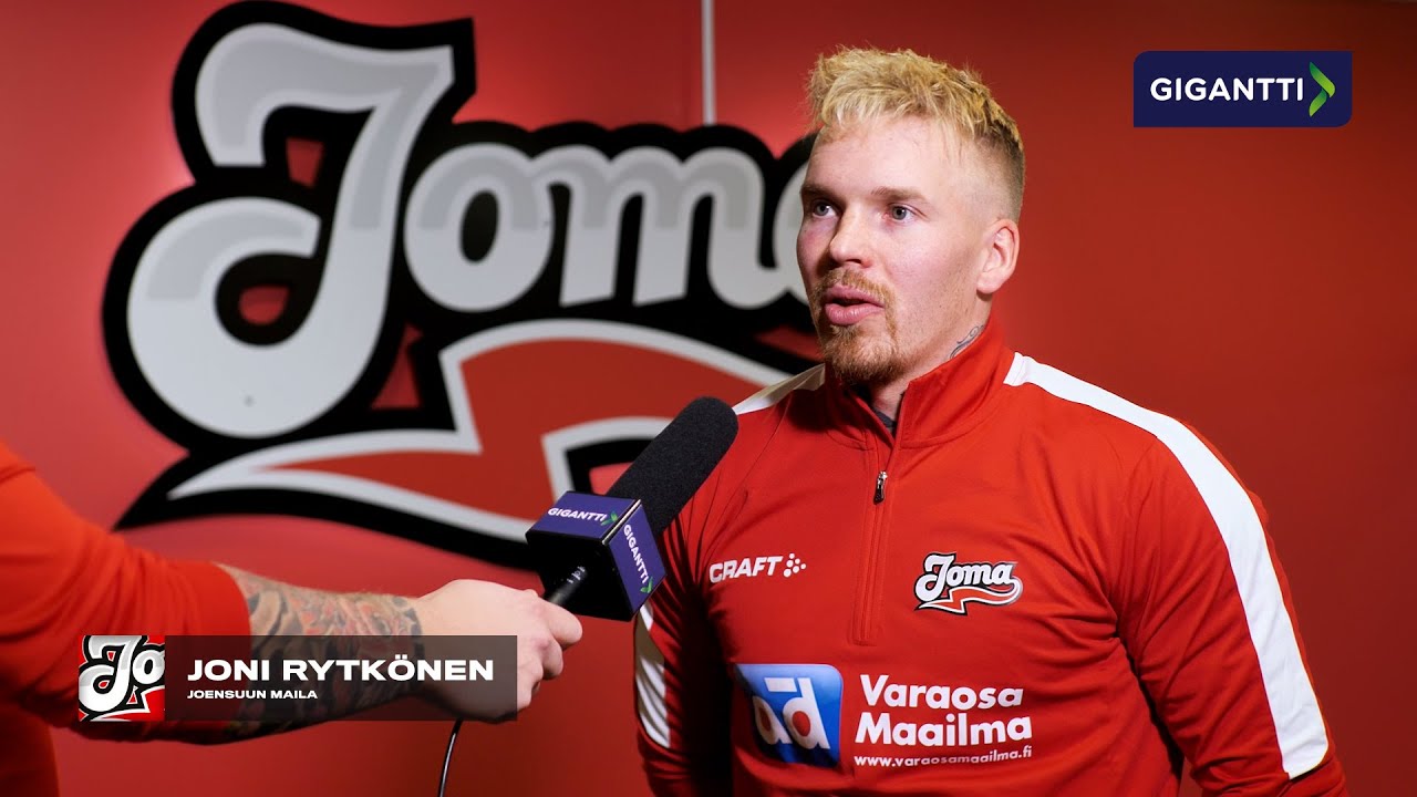JOMA TV: Joni Rytkönen on innoissaan uuden joukkueen ensitapaamisesta